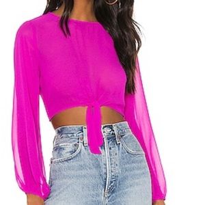 Superdown Hot Pink Shirt